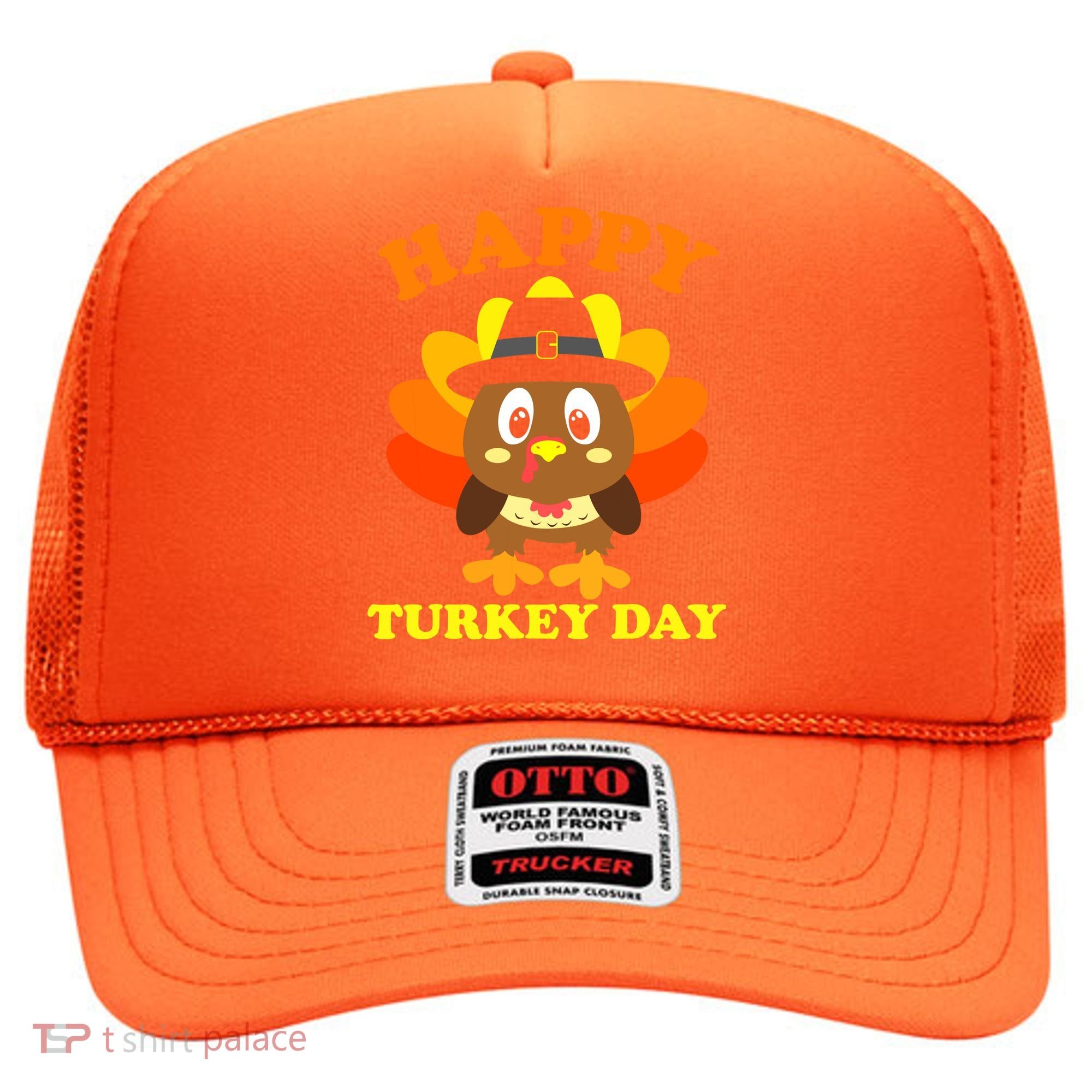 Happy Turkey Day, Cute Little Pilgrim Gift Thanksgiving Hat