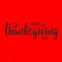 Happy Thanksgiving Day Holiday Santa Hat thumb 1