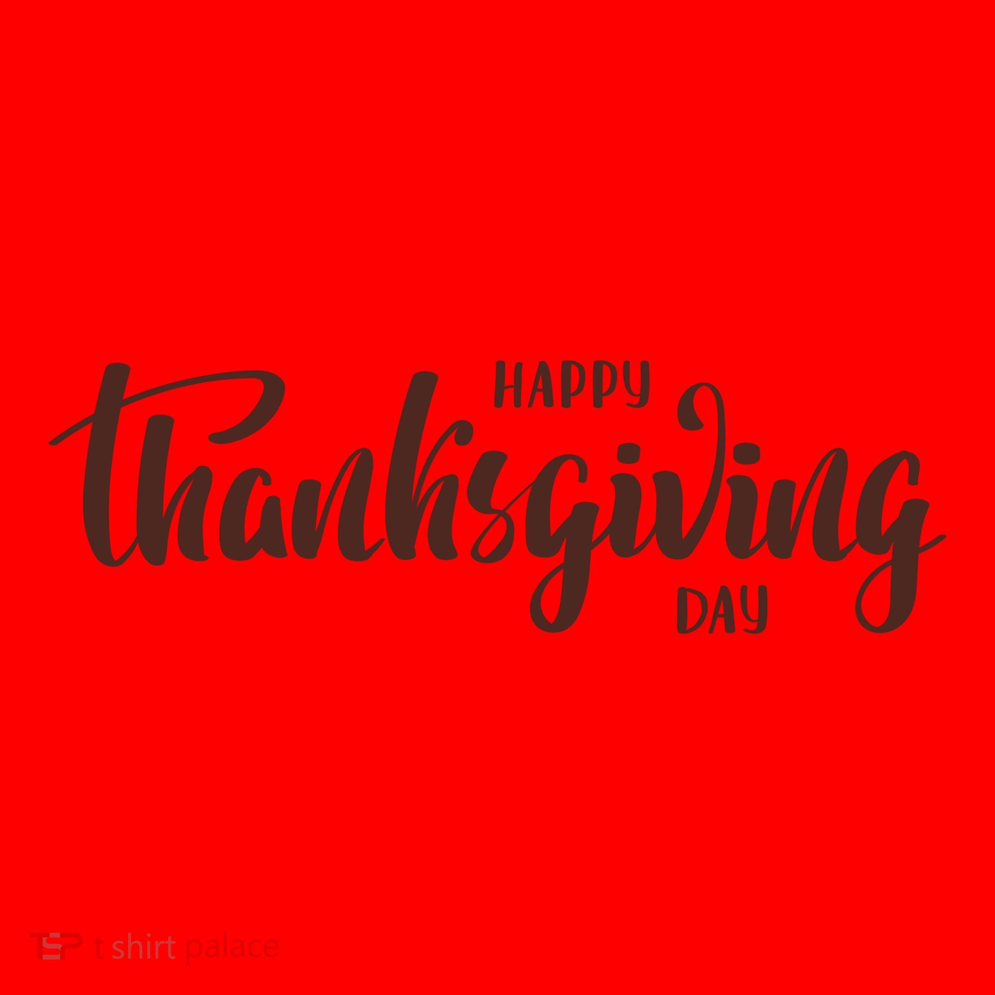 Happy Thanksgiving Day Holiday Santa Hat