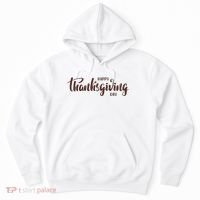 Happy Thanksgiving Day Holiday Hoodie thumb 0