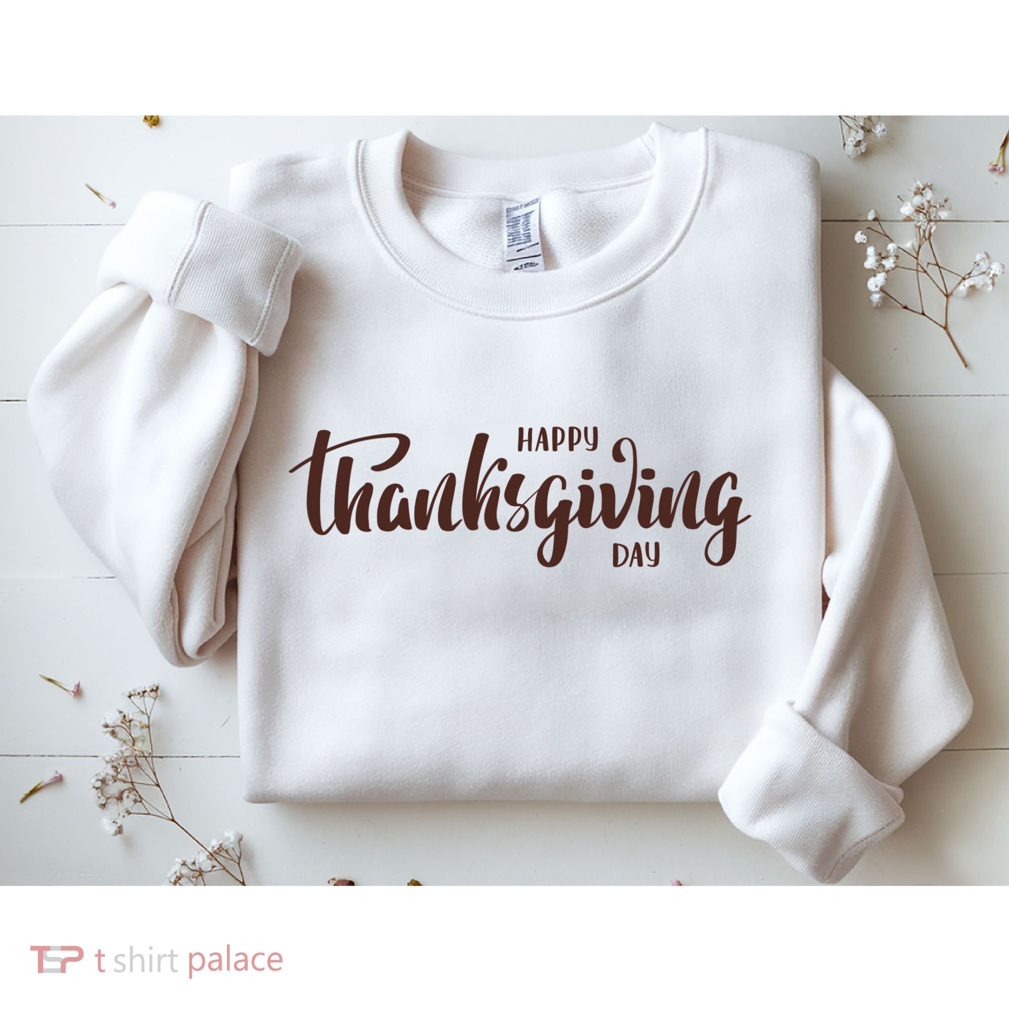 Happy Thanksgiving Day Holiday Sweatshirt