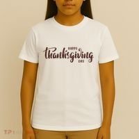 Happy Thanksgiving Day Holiday T-Shirt thumb 4