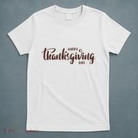 Happy Thanksgiving Day Holiday T-Shirt thumb 5