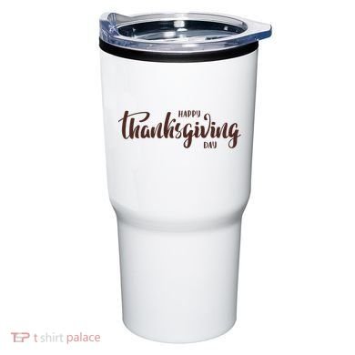 Happy Thanksgiving Day Holiday Tumbler