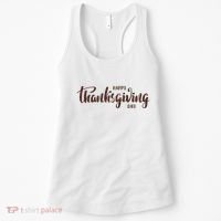 Happy Thanksgiving Day Holiday Women's Tank Top thumb 0