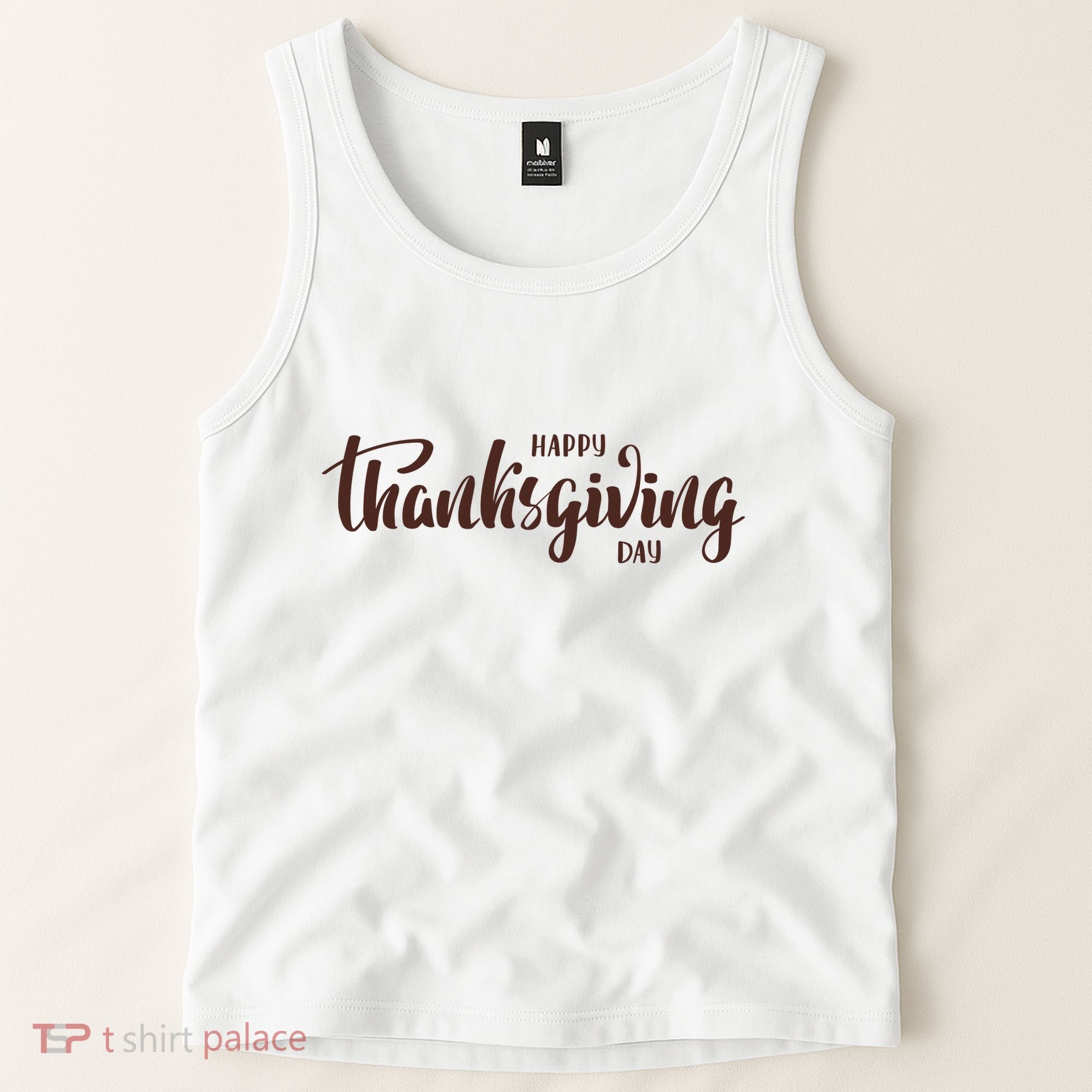 Happy Thanksgiving Day Holiday Tank Top