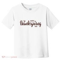 Happy Thanksgiving Day Holiday Toddler T-Shirt thumb 0