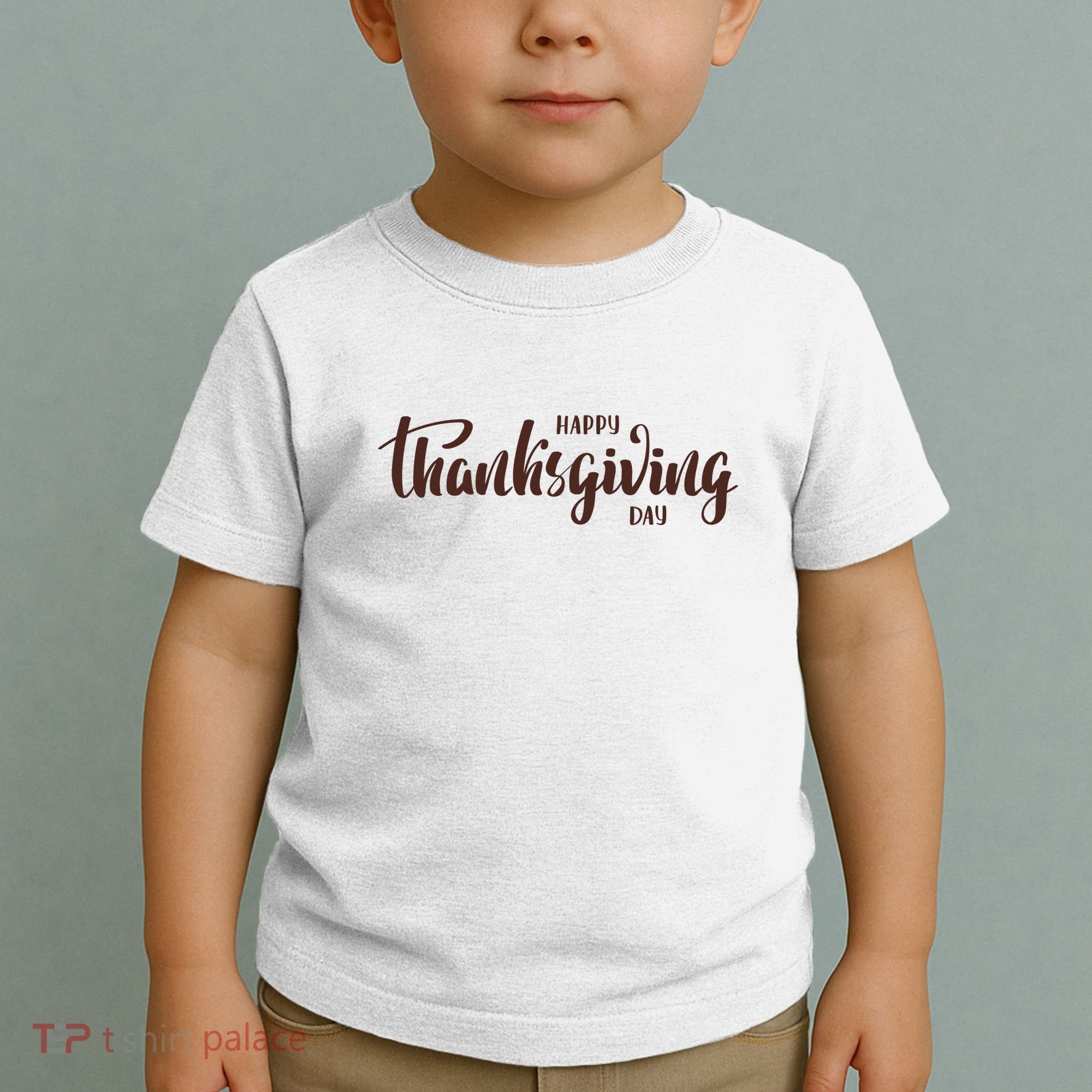 Happy Thanksgiving Day Holiday Toddler T-Shirt