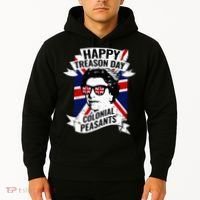 Happy Treason Day Funny Queen Elizabeth 4th Of July Hoodie thumb 2