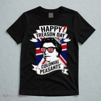 Happy Treason Day Funny Queen Elizabeth 4th Of July T-Shirt thumb 5