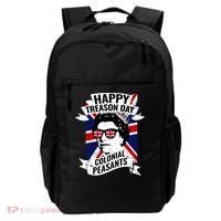Happy Treason Day Funny Queen Elizabeth 4th Of July Backpack thumb 0