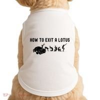How To Exit A Lotus Racing Car Funny Joke Autocross Drag Gift Doggie Tank thumb 0
