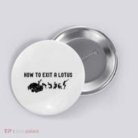 How To Exit A Lotus Racing Car Funny Joke Autocross Drag Gift Button thumb 0