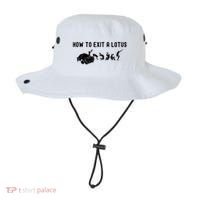How To Exit A Lotus Racing Car Funny Joke Autocross Drag Gift Bucket Hat thumb 0