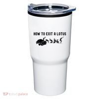 How To Exit A Lotus Racing Car Funny Joke Autocross Drag Gift Tumbler thumb 0