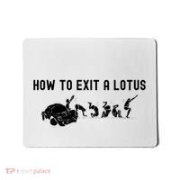 How To Exit A Lotus Racing Car Funny Joke Autocross Drag Gift Mousepad thumb 0