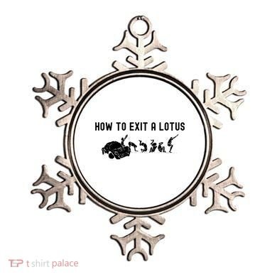 How To Exit A Lotus Racing Car Funny Joke Autocross Drag Gift Ornament