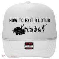 How To Exit A Lotus Racing Car Funny Joke Autocross Drag Gift Hat thumb 0