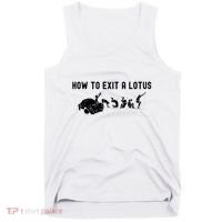 How To Exit A Lotus Racing Car Funny Joke Autocross Drag Gift Tank Top thumb 0