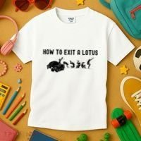 How To Exit A Lotus Racing Car Funny Joke Autocross Drag Gift Kids T-Shirt thumb 3