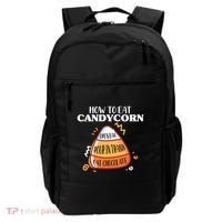 How To Eat Candy Corn Gift Halloween Gift National Candy Corn Day Meaningful Gif Backpack thumb 0