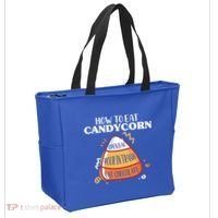 How To Eat Candy Corn Gift Halloween Gift National Candy Corn Day Meaningful Gif Tote Bag thumb 2