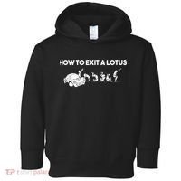 How To Exit A Lotus Racing Car Funny Joke Autocross Drag Gift Toddler Hoodie thumb 0