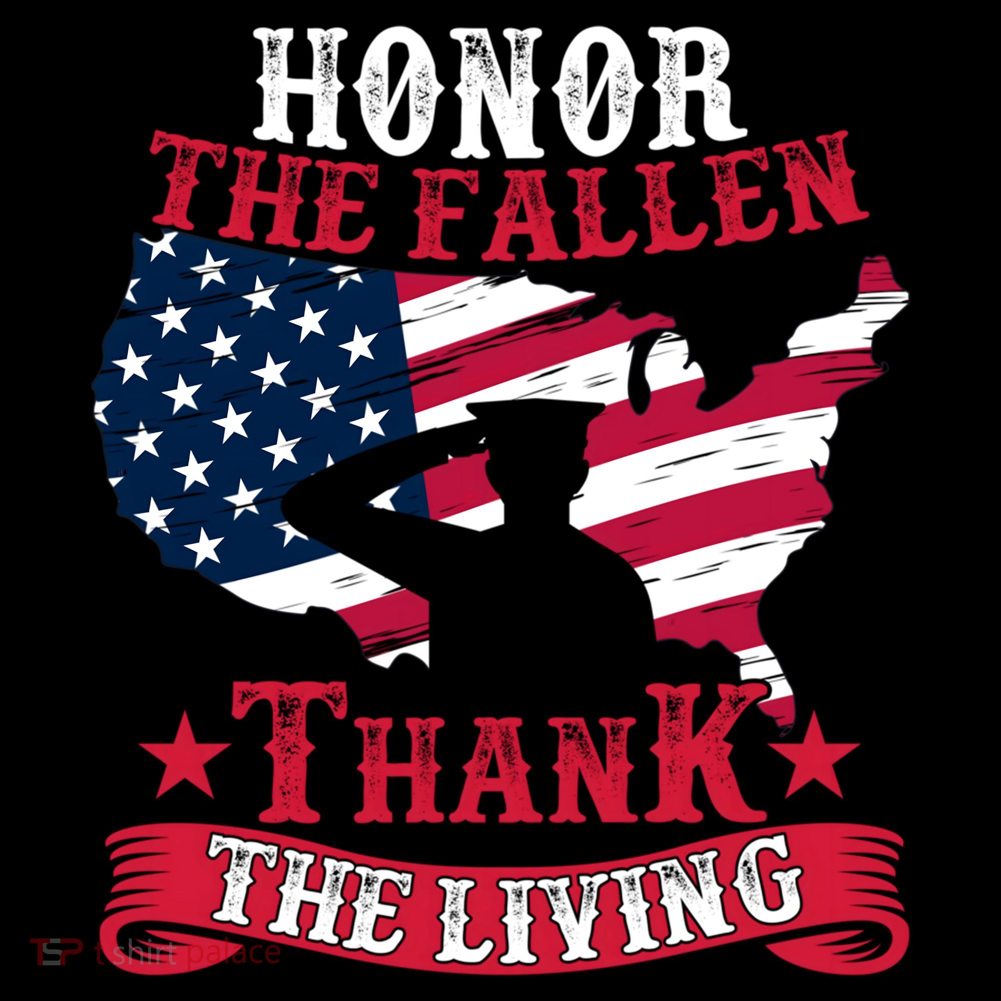 Honor The Fallen Thank The Living Proudly Support Our Troops Gift Women's Hoodie