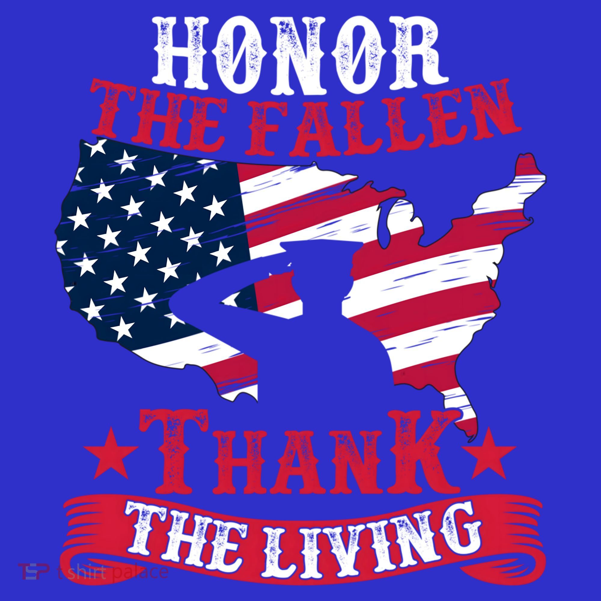 Honor The Fallen Thank The Living Proudly Support Our Troops Gift Mousepad