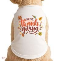 Happy Thanksgiving For Family Holiday Doggie Tank thumb 0