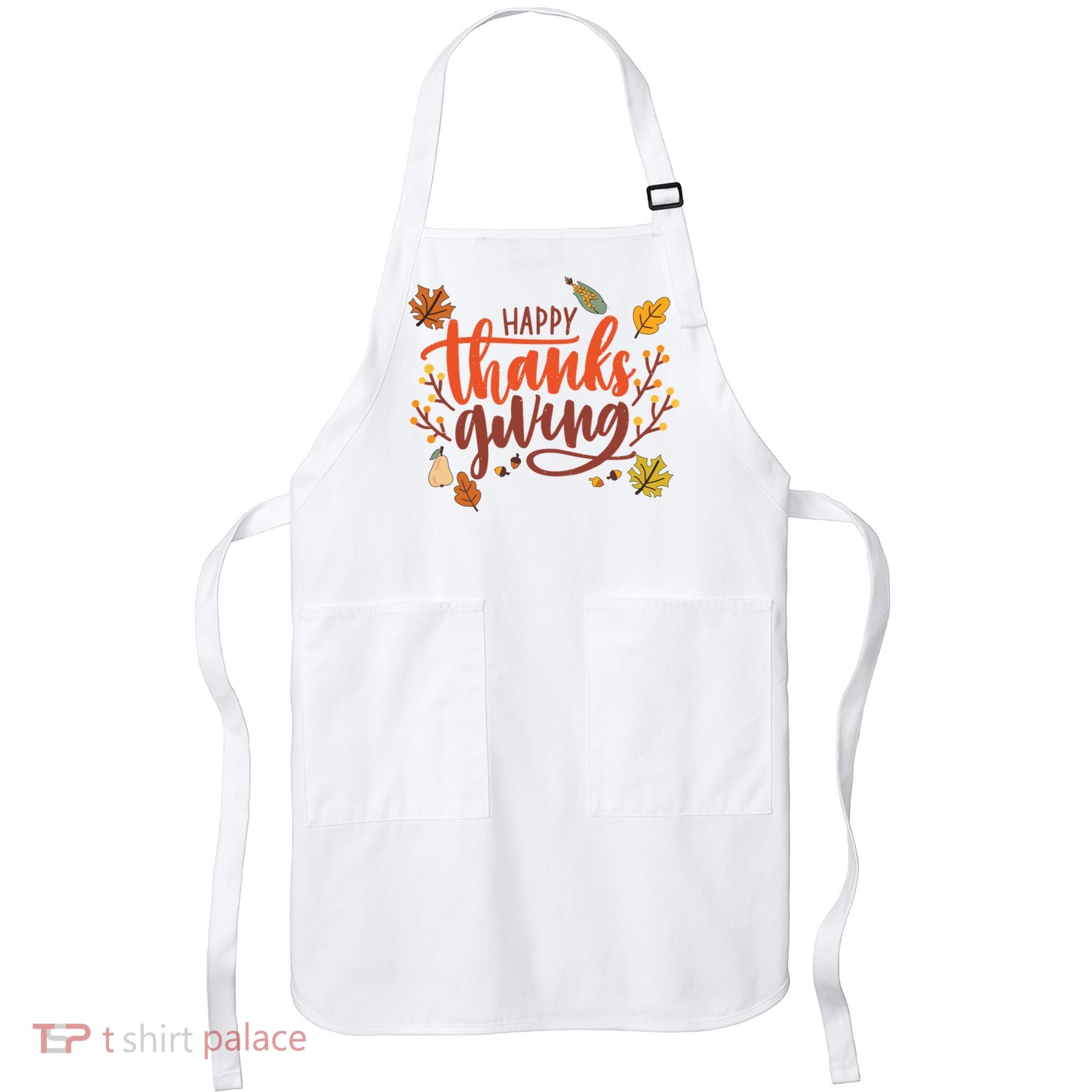 Happy Thanksgiving For Family Holiday Apron
