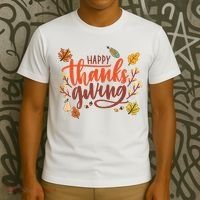 Happy Thanksgiving For Family Holiday T-Shirt thumb 3
