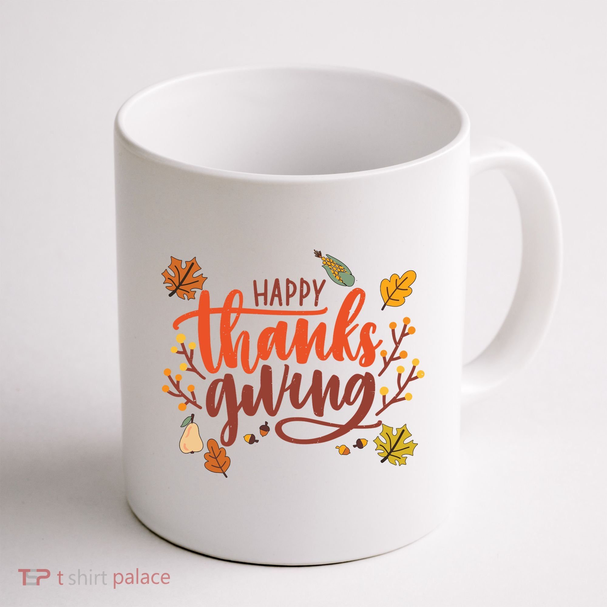 Happy Thanksgiving For Family Holiday Coffee Mug