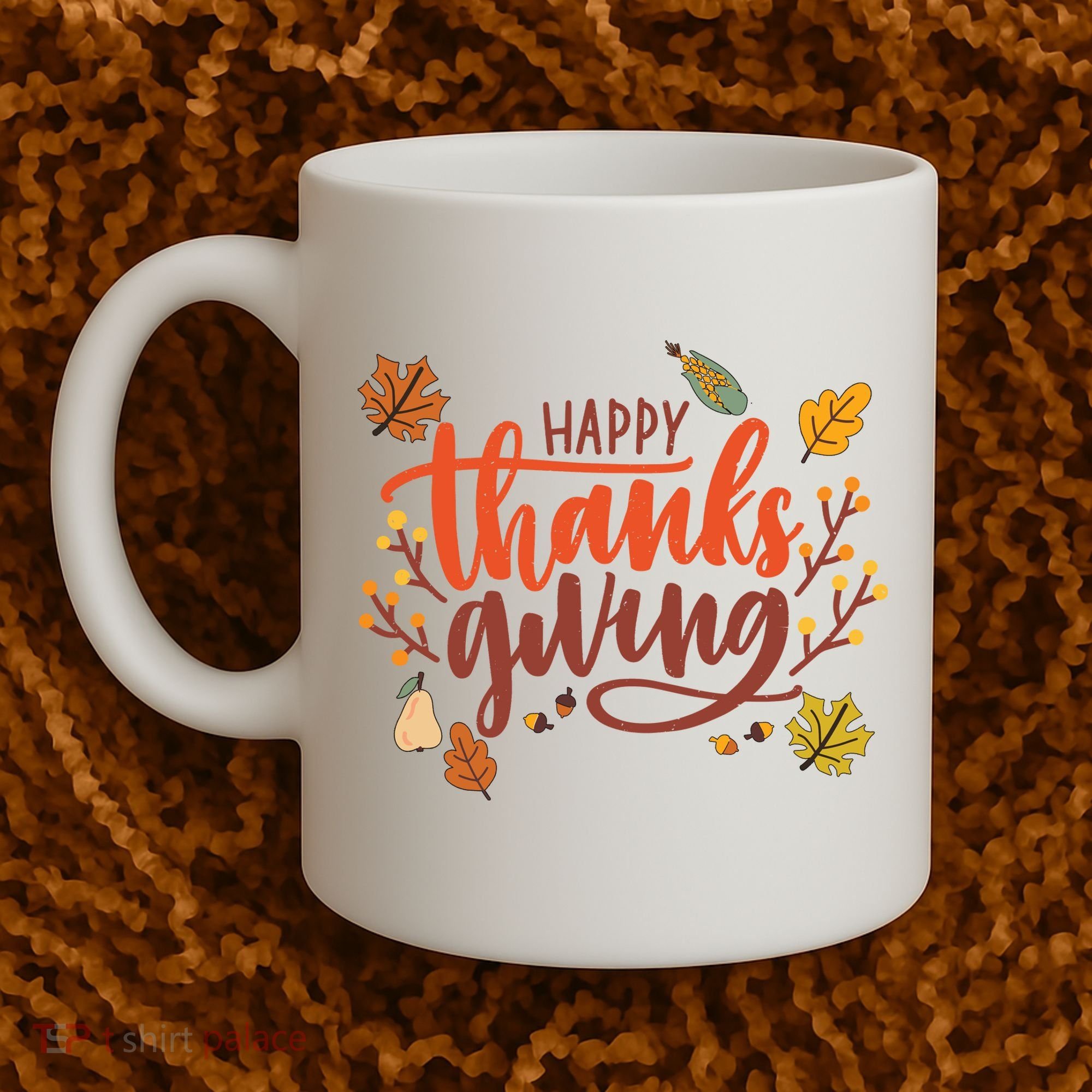 Happy Thanksgiving For Family Holiday Coffee Mug