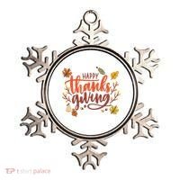 Happy Thanksgiving For Family Holiday Ornament thumb 0
