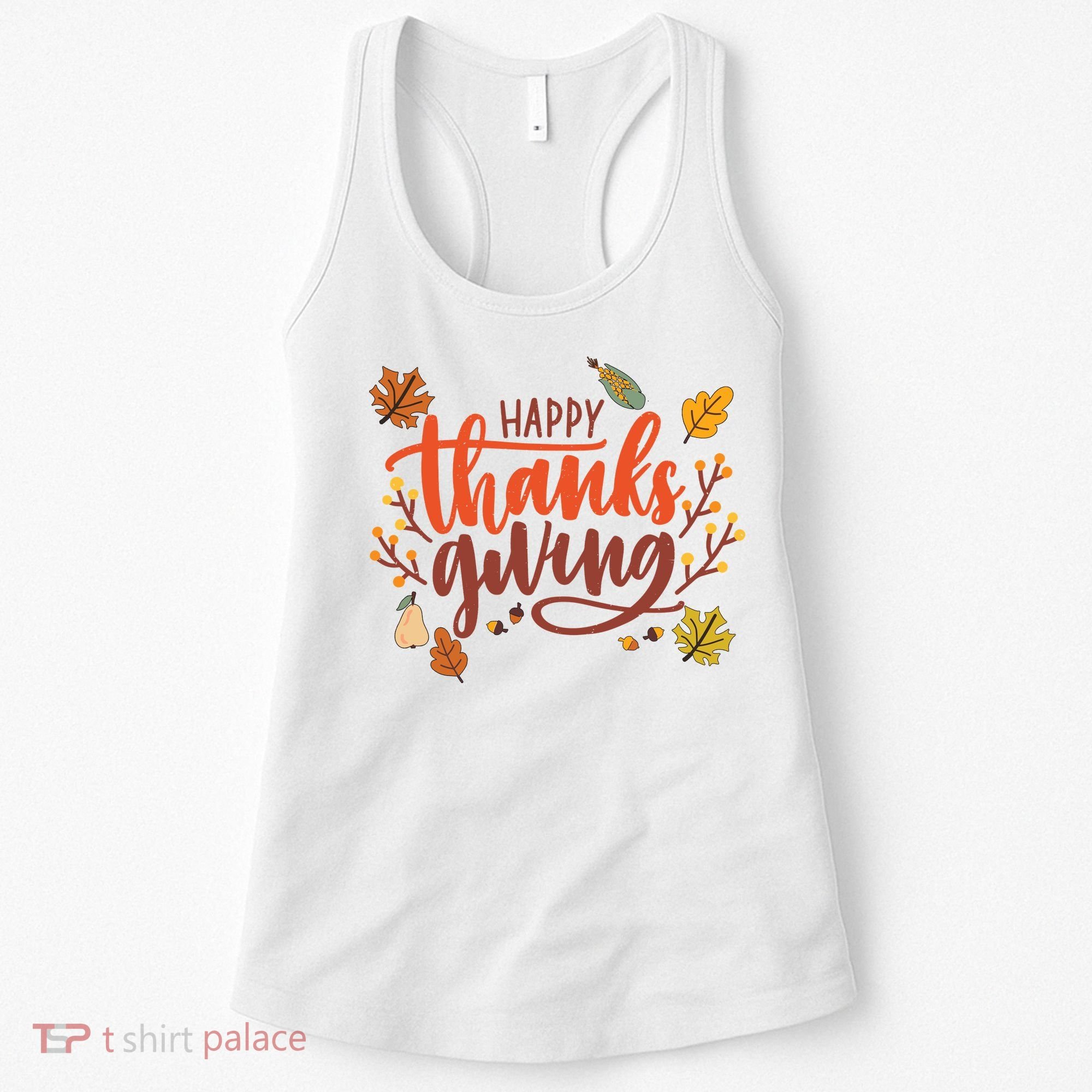 Happy Thanksgiving For Family Holiday Women's Tank Top