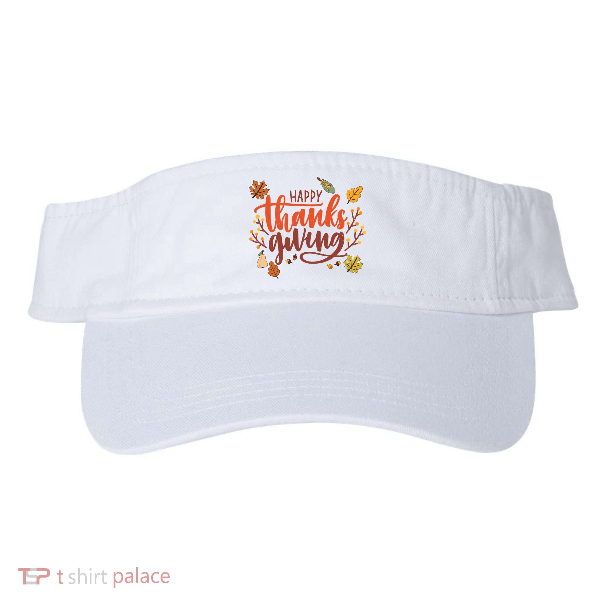 Happy Thanksgiving For Family Holiday Visor
