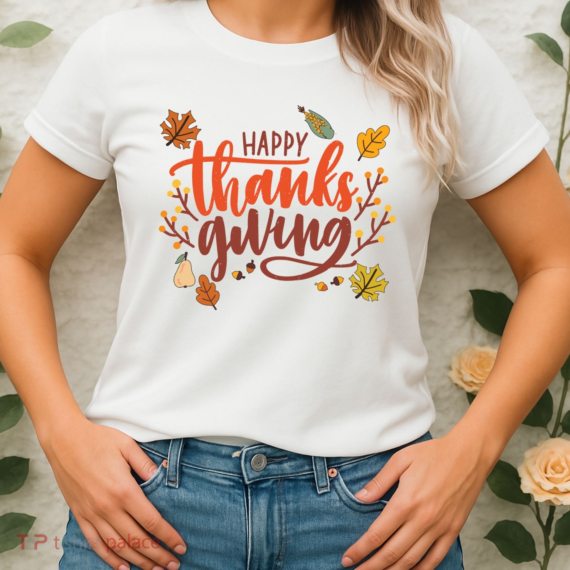 Happy Thanksgiving For Family Holiday Women's T-Shirt