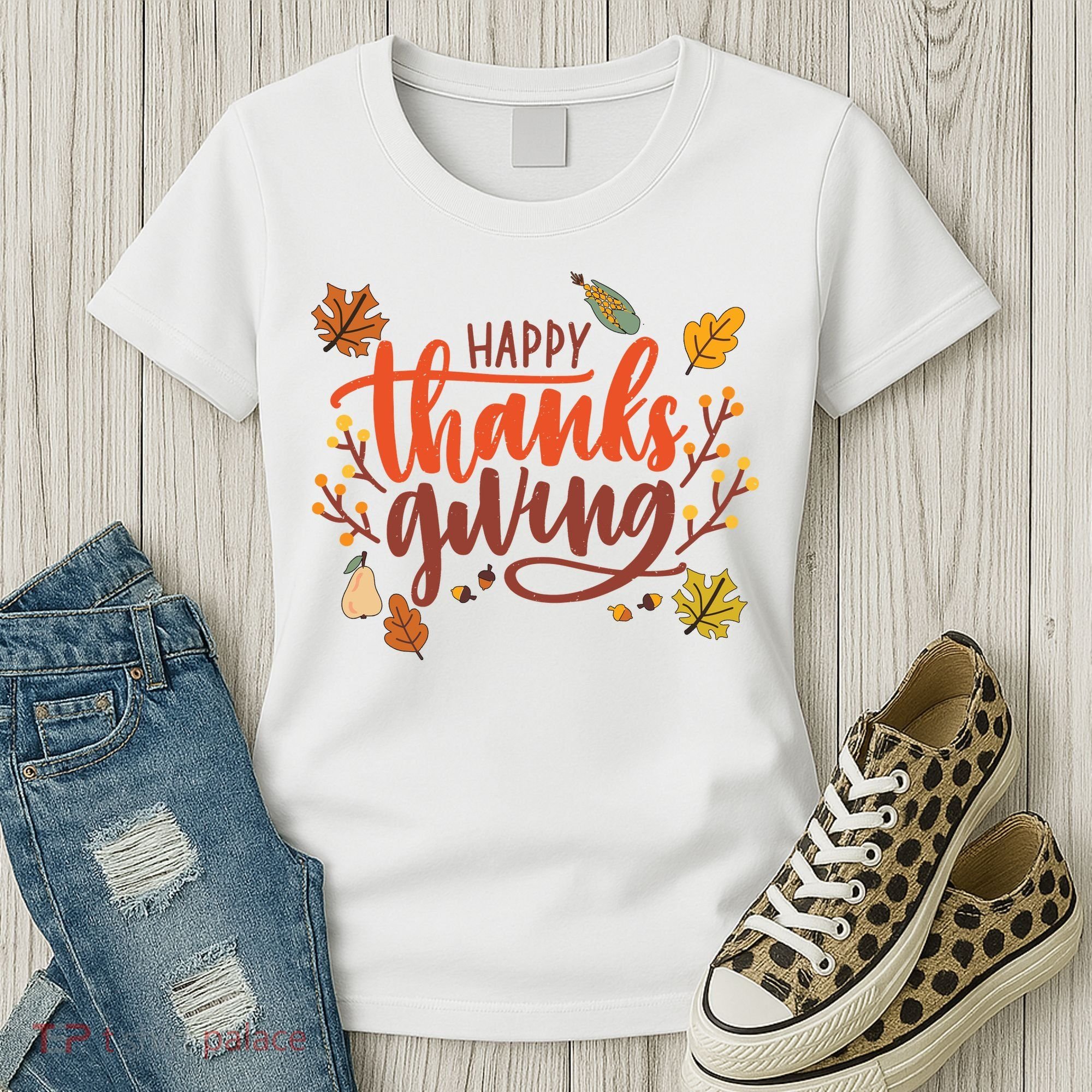 Happy Thanksgiving For Family Holiday Women's T-Shirt