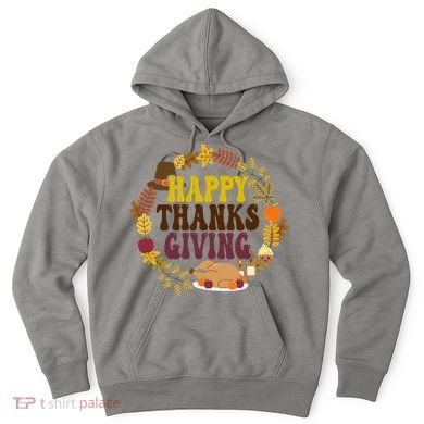 Happy Thanksgiving Fall Holiday Hoodie