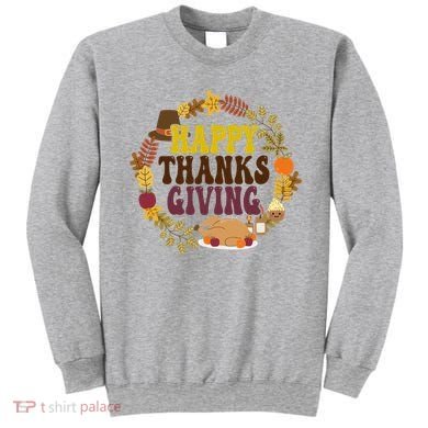 Happy Thanksgiving Fall Holiday Sweatshirt