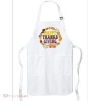 Happy Thanksgiving Fall Holiday Apron thumb 0