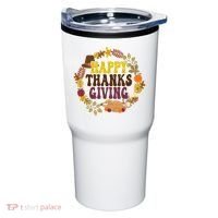 Happy Thanksgiving Fall Holiday Tumbler thumb 0
