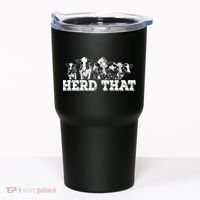 Herd That Funny Cow Lover Farmer Gift Tumbler thumb 0