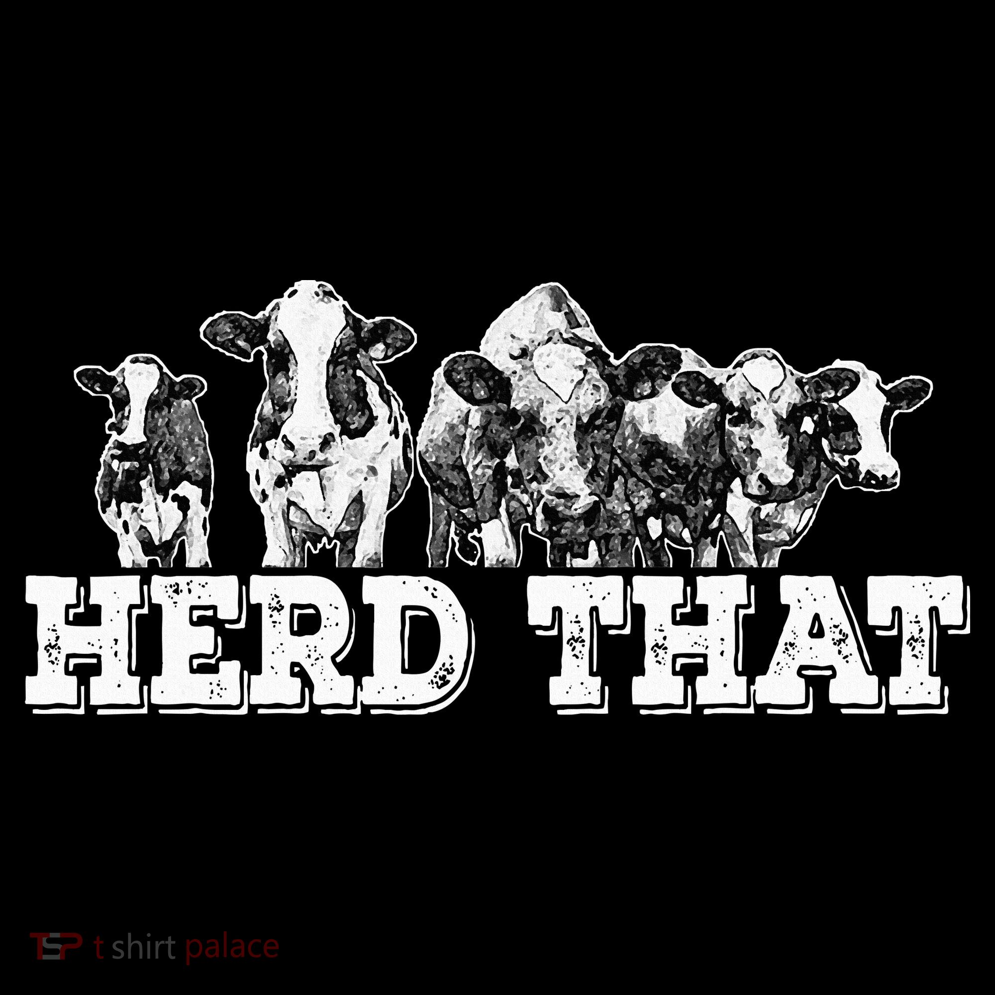 Herd That Funny Cow Lover Farmer Gift Women's Tank Top