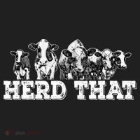 Herd That Funny Cow Lover Farmer Gift Hat thumb 2