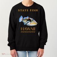 Hawaii Territory Fish The Humuhumu Women's Sweatshirt thumb 0