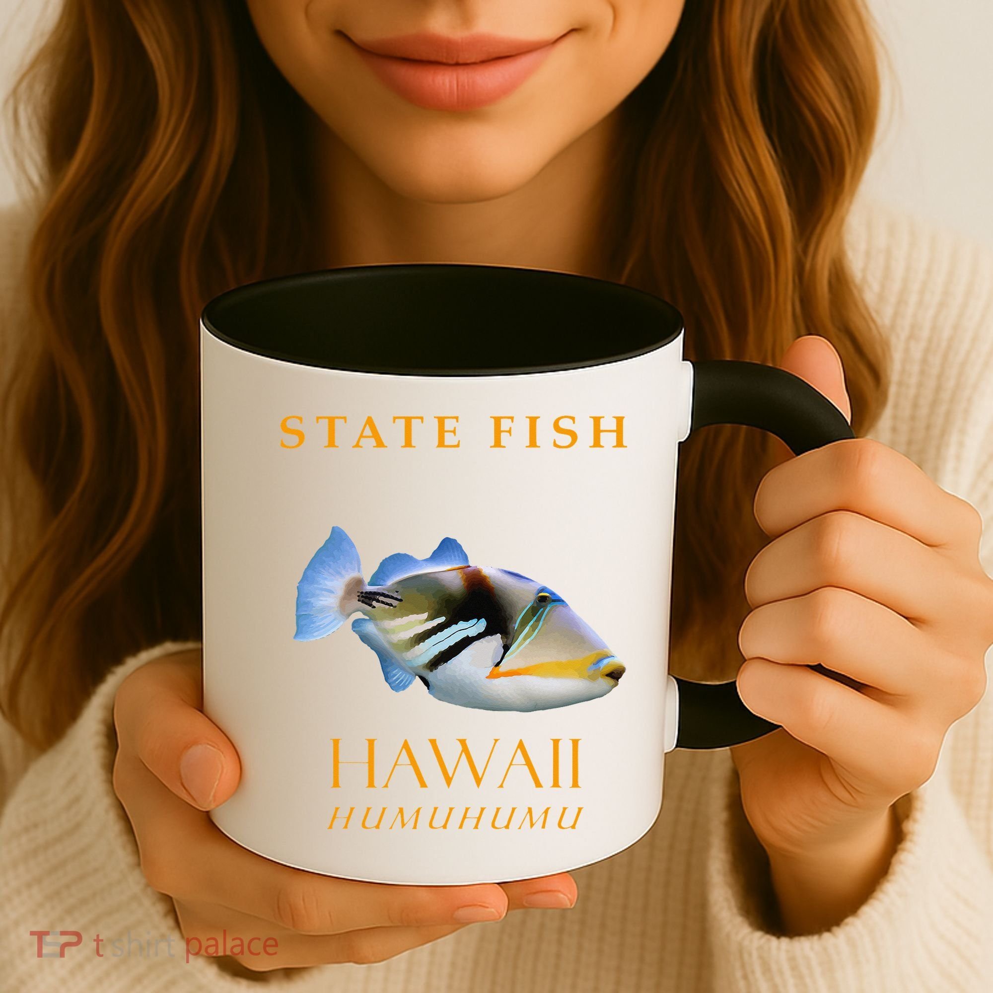 Hawaii Territory Fish The Humuhumu Coffee Mug