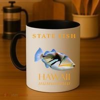 Hawaii Territory Fish The Humuhumu Coffee Mug thumb 4