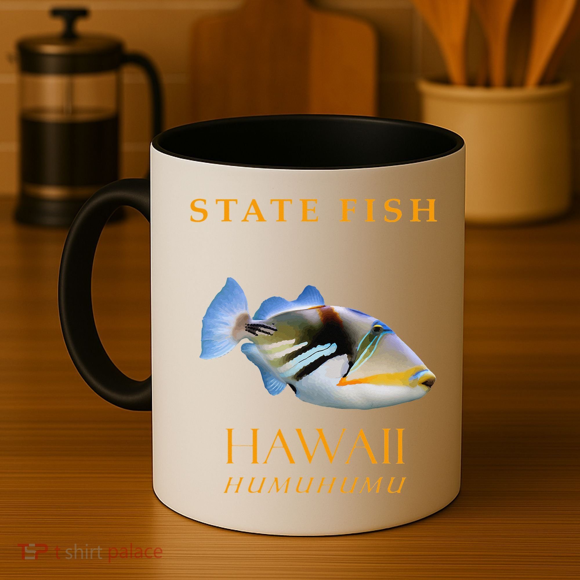 Hawaii Territory Fish The Humuhumu Coffee Mug